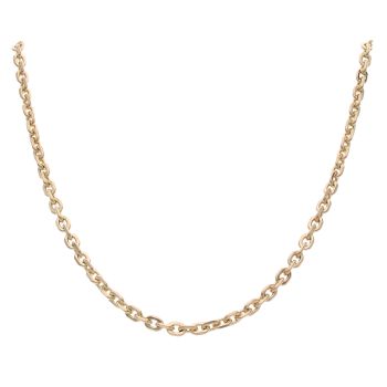 9ct Yellow Gold Belcher Chain 22"