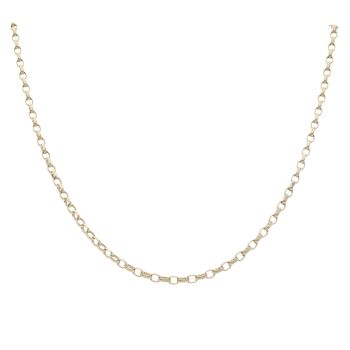 9ct Yellow Gold Belcher Chain 18"