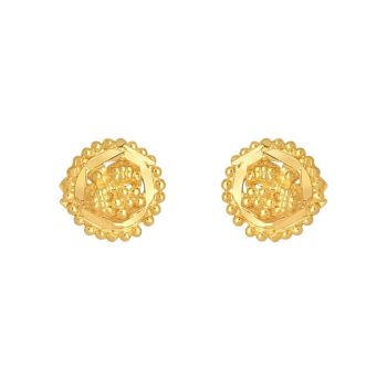 22ct Yellow Gold Earrings in Filligree Design