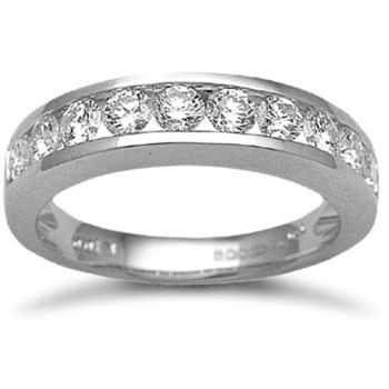 18ct White Gold 1.00ct Eternity Ring