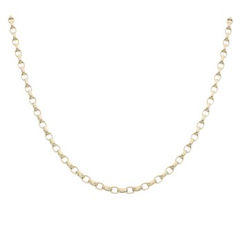 9ct Yellow Gold Belcher Chain 20"