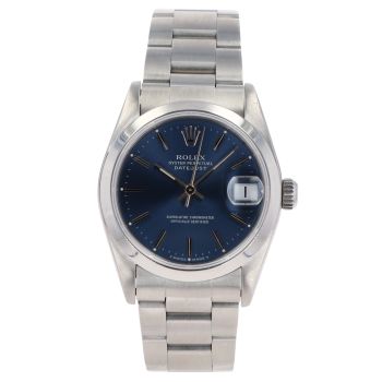 Rolex Datejust Pre Owned Watch Ref 68240