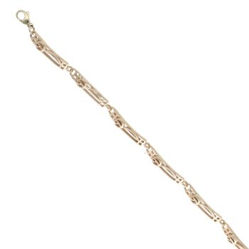 9ct Yellow Gold Rennie Mac Bracelet 6.5"