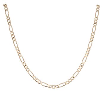 9ct Yellow Gold Figaro Chain 20"