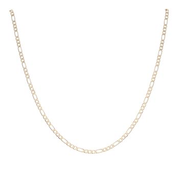 9ct Yellow Gold Figaro Chain 22"
