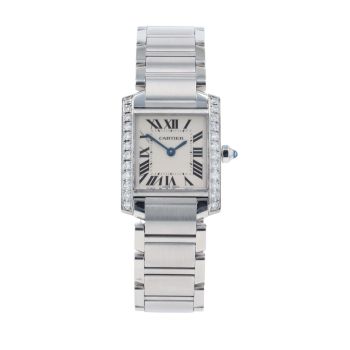 Cartier Custom Tank Pre Owned Watch Ref 2384