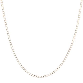 9ct Yellow Gold Curb Chain 20"