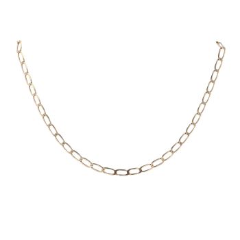 9ct Yellow Gold Curb Chain 20"
