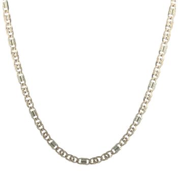 9ct Yellow Gold Patterned Fancy Chain 20"