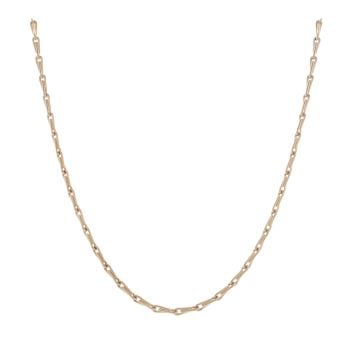 9ct Yellow Gold Fancy Link Chain 20"
