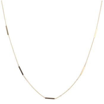 9ct Yellow Gold Fancy Bars Chain 18"