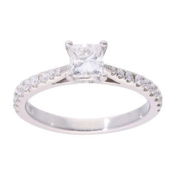 Platinum 0.75ct Diamond Solitaire Ring
