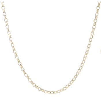 9ct Yellow Gold Belcher Chain 24"