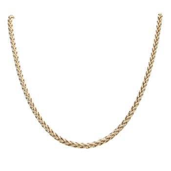 9ct Yellow Gold Wheat Chain 18"