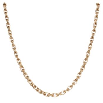 9ct Yellow Gold Fancy Chain 20"