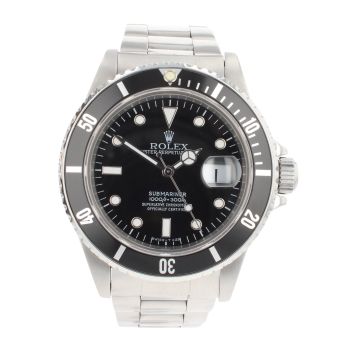 Rolex Submariner Pre Owned Watch Ref 16800