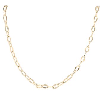 9ct Yellow Gold Fancy Chain 18"