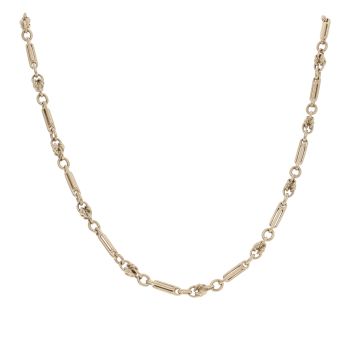 9ct Yellow Gold Fancy Chain 20"
