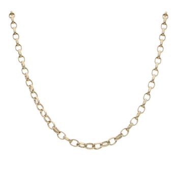 9ct Yellow Gold Belcher Chain 22"