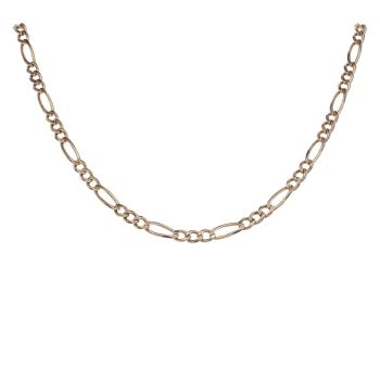 9ct Yellow Gold Figaro Chain 20"