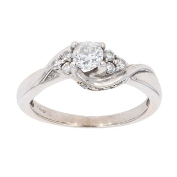 18ct White Gold 0.50ct Diamond Solitaire Ring