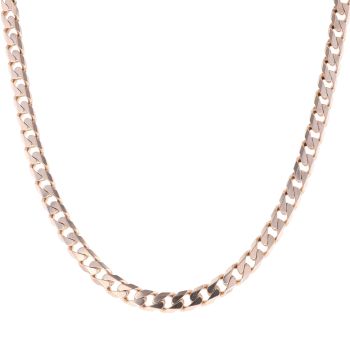 9ct Yellow Gold Curb Chain 18"