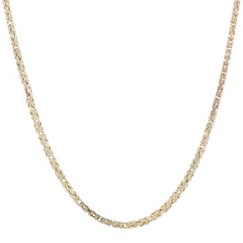 9ct Yellow Gold Byzantine Chain 28"