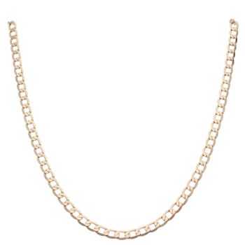 9ct Yellow Gold Curb Chain 20"