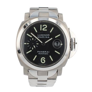 Panerai Luminor Marina Pre Owned Watch Ref PAM00209