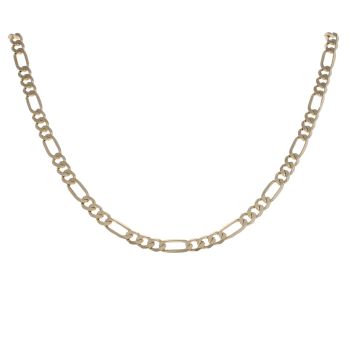 9ct Yellow Gold Figaro 20"