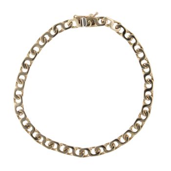 9ct Yellow Gold Fancy Bracelet 7"