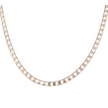 9ct Yellow Gold Curb Chain 18"