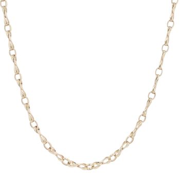 9ct Yellow Gold Infinity Chain 22"