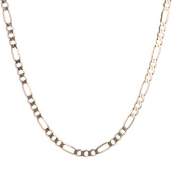 9ct Yellow Gold Figaro Chain 18"