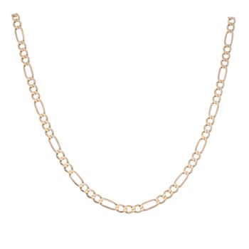 9ct Yellow Gold Figaro Chain 20"