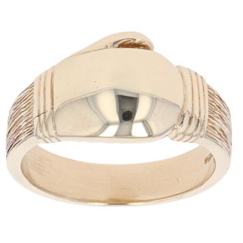 9ct Yellow Gold Boxing Glove Ring