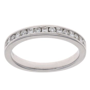 18ct White Gold 0.25ct Brilliant Cut Diamond Fancy Ring