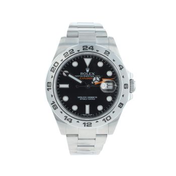 Rolex Explorer Ii Pre Owned Watch Ref 216570