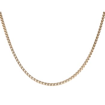 9ct Yellow Gold Fancy Chain 18"