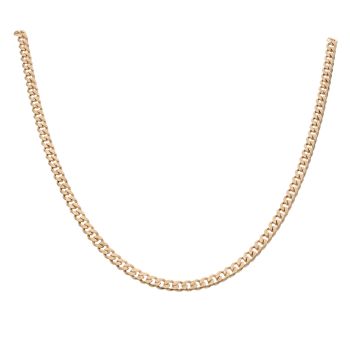9ct Yellow Gold Curb Chain 20"