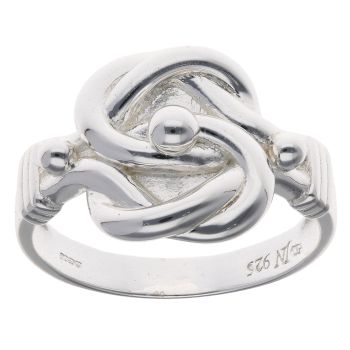Silver Knot Ring
