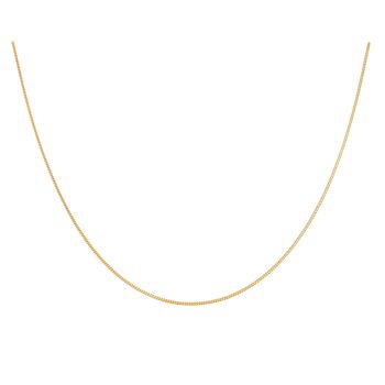22ct Yellow Gold Foxtail Chain 18"