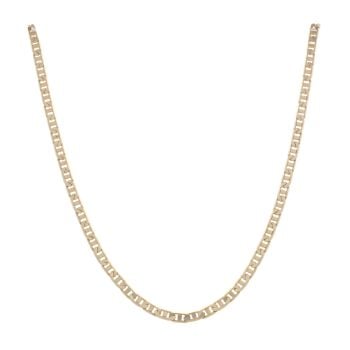 9ct Yellow Gold Flat Anchor Chain 18"