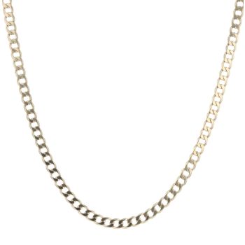 9ct Yellow Gold Curb Chain 20"