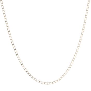 9ct Yellow Gold Curb Chain 18"