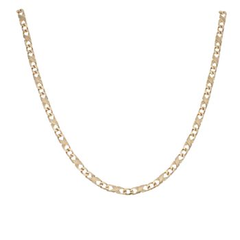 9ct Yellow Gold Fancy Chain 20"