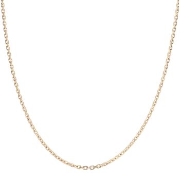 9ct Yellow Gold Belcher Chain 22"