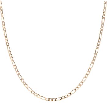 9ct Yellow Gold Figaro Chain 18"