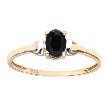 9ct Yellow Gold Sapphire Ring