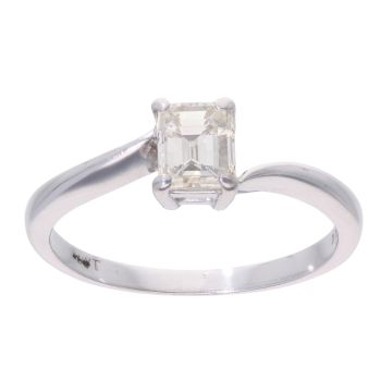 18ct White Gold 0.50ct Diamond Solitaire Ring